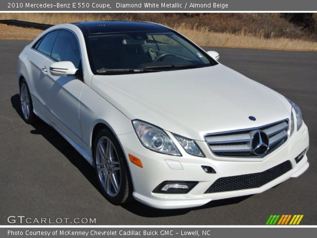 2010 Mercedes-Benz E 550 Coupe in Diamond White Metallic