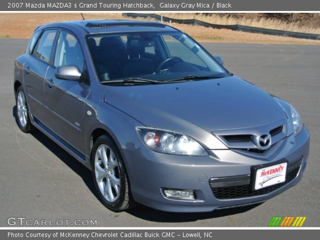 2007 Mazda MAZDA3 s Grand Touring Hatchback in Galaxy Gray Mica