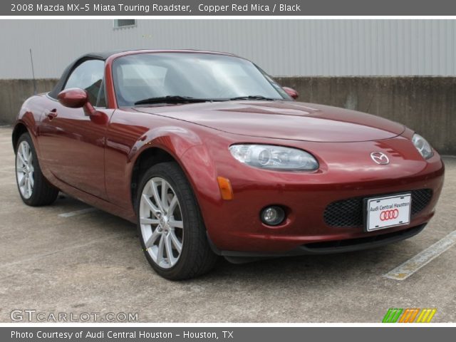 2008 Mazda MX-5 Miata Touring Roadster in Copper Red Mica