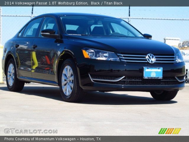 2014 Volkswagen Passat 1.8T Wolfsburg Edition in Black