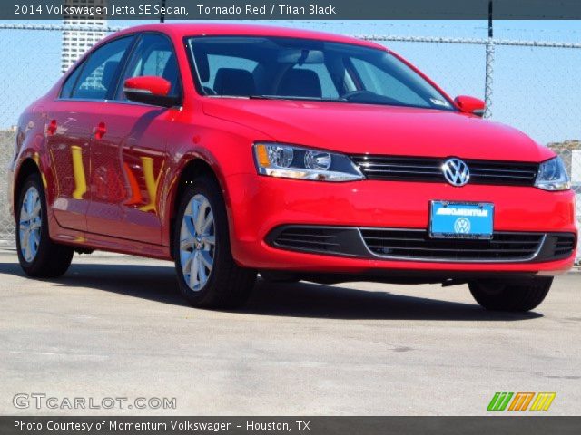 2014 Volkswagen Jetta SE Sedan in Tornado Red
