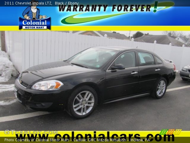 2011 Chevrolet Impala LTZ in Black
