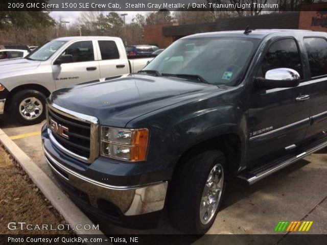 2009 GMC Sierra 1500 SLE Crew Cab in Stealth Gray Metallic