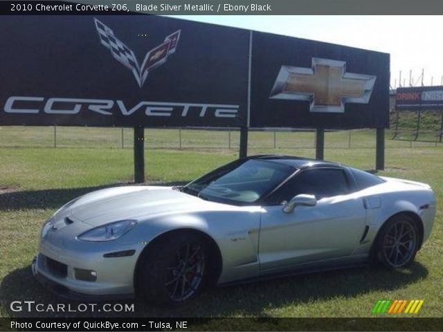 2010 Chevrolet Corvette Z06 in Blade Silver Metallic