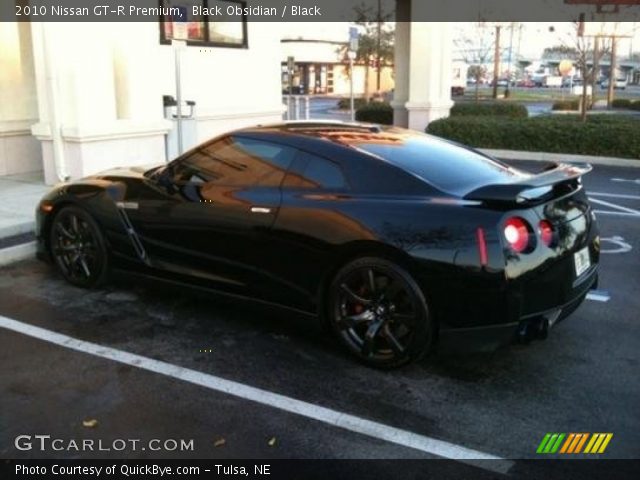 2010 Nissan GT-R Premium in Black Obsidian