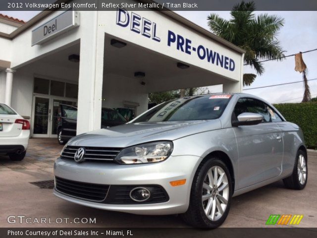 2012 Volkswagen Eos Komfort in Reflex Silver Metallic