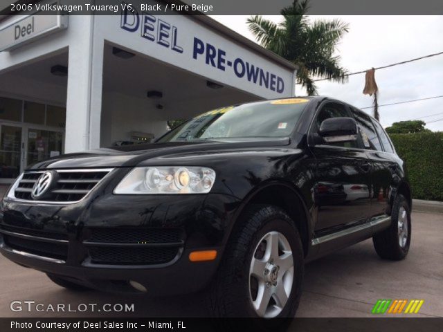 2006 Volkswagen Touareg V6 in Black