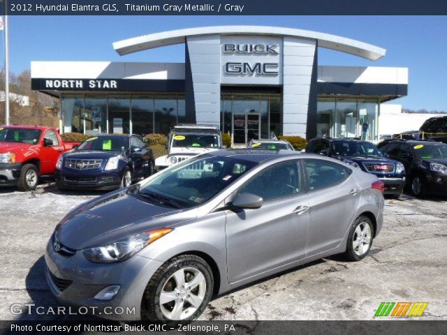 2012 Hyundai Elantra GLS in Titanium Gray Metallic
