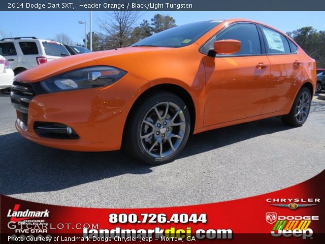 2014 Dodge Dart SXT in Header Orange