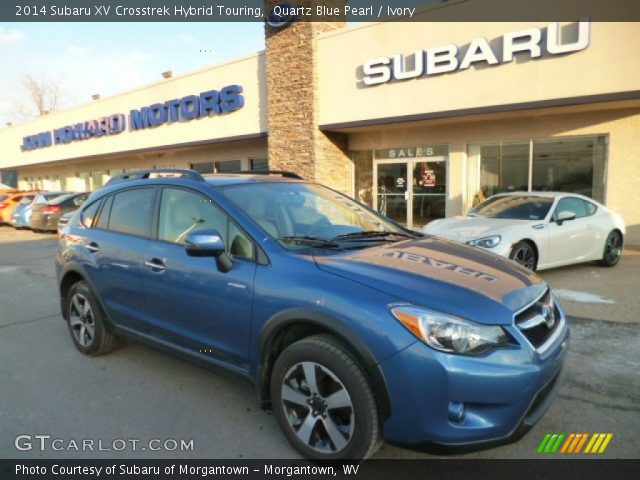 2014 Subaru XV Crosstrek Hybrid Touring in Quartz Blue Pearl