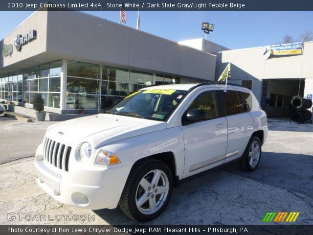 2010 Jeep Compass Limited 4x4 in Stone White