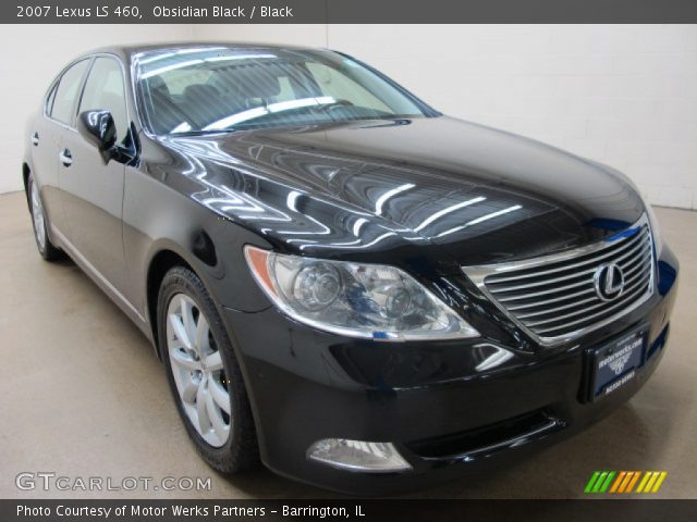 2007 Lexus LS 460 in Obsidian Black