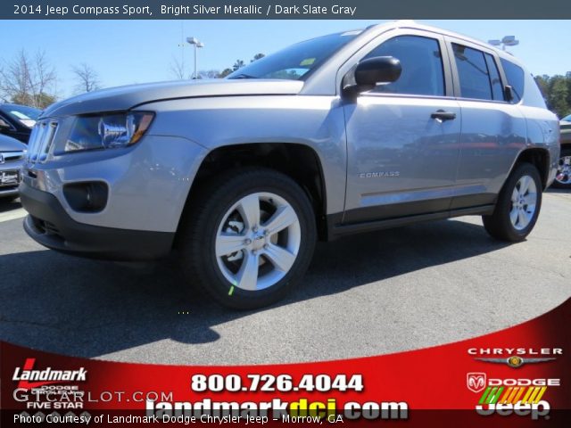 2014 Jeep Compass Sport in Bright Silver Metallic