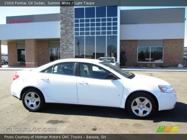 2009 Pontiac G6 Sedan in Summit White