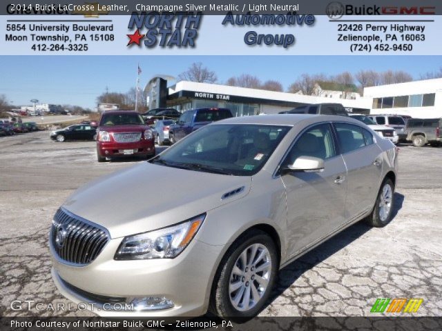 2014 Buick LaCrosse Leather in Champagne Silver Metallic