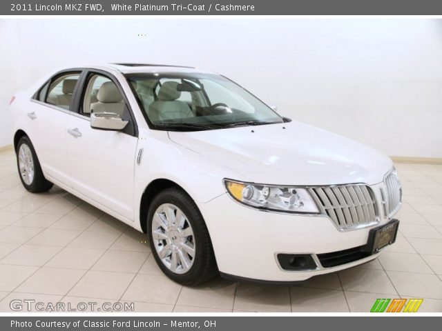 2011 Lincoln MKZ FWD in White Platinum Tri-Coat