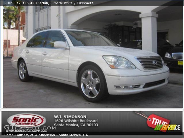2005 Lexus LS 430 Sedan in Crystal White