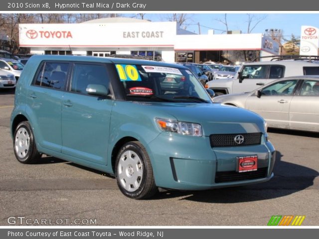 2010 Scion xB  in Hypnotic Teal Mica