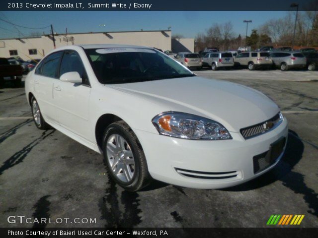 2013 Chevrolet Impala LT in Summit White