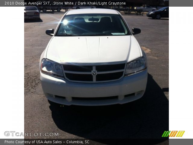 2010 Dodge Avenger SXT in Stone White