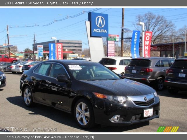 2011 Acura TSX Sedan in Crystal Black Pearl