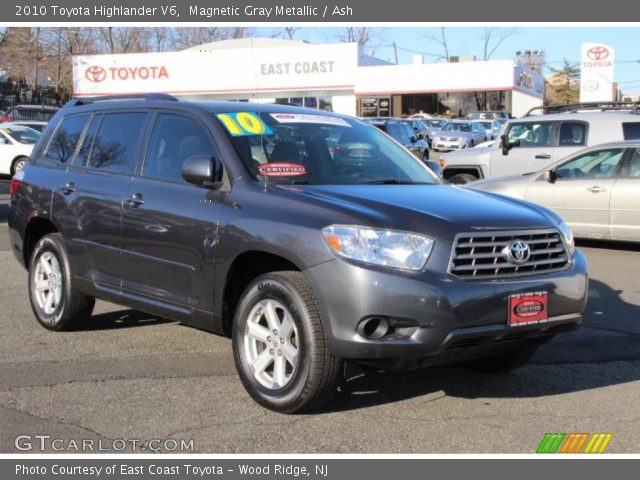 2010 Toyota Highlander V6 in Magnetic Gray Metallic