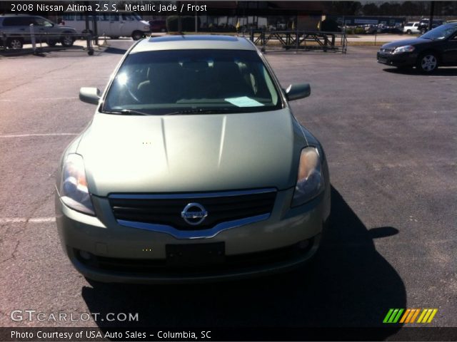 2008 Nissan Altima 2.5 S in Metallic Jade