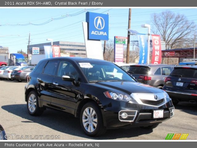 2011 Acura RDX SH-AWD in Crystal Black Pearl