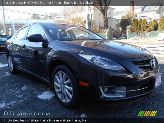 2012 Mazda MAZDA6 i Touring Sedan in Ebony Black
