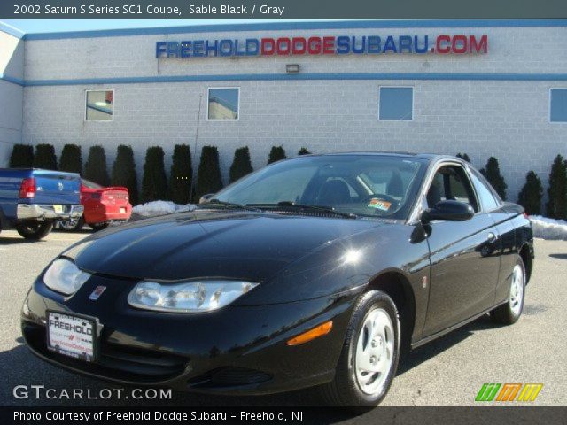 2002 Saturn S Series SC1 Coupe in Sable Black