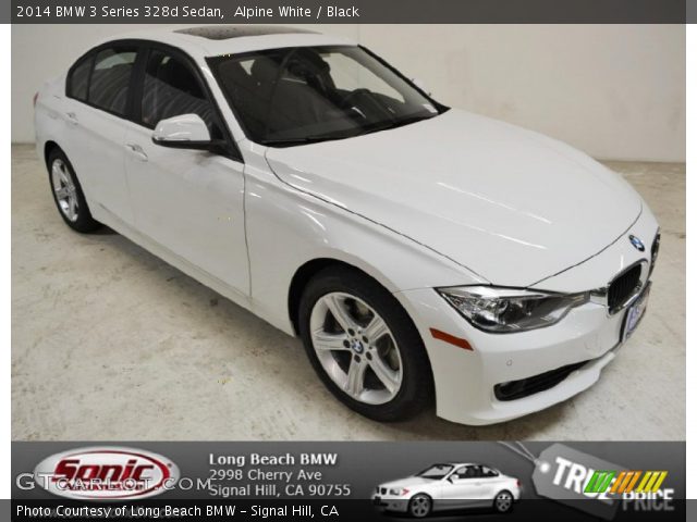 2014 BMW 3 Series 328d Sedan in Alpine White