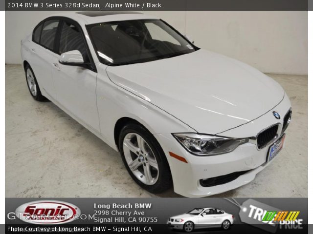 2014 BMW 3 Series 328d Sedan in Alpine White