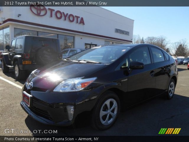 2012 Toyota Prius 3rd Gen Two Hybrid in Black