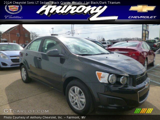 2014 Chevrolet Sonic LT Sedan in Black Granite Metallic