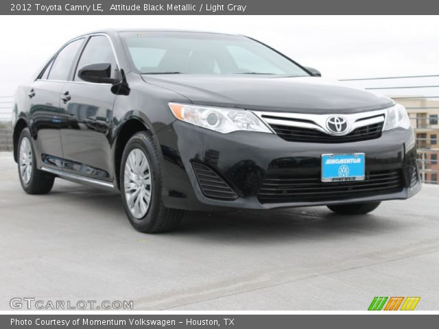 2012 Toyota Camry LE in Attitude Black Metallic