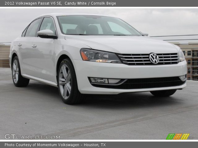 2012 Volkswagen Passat V6 SE in Candy White