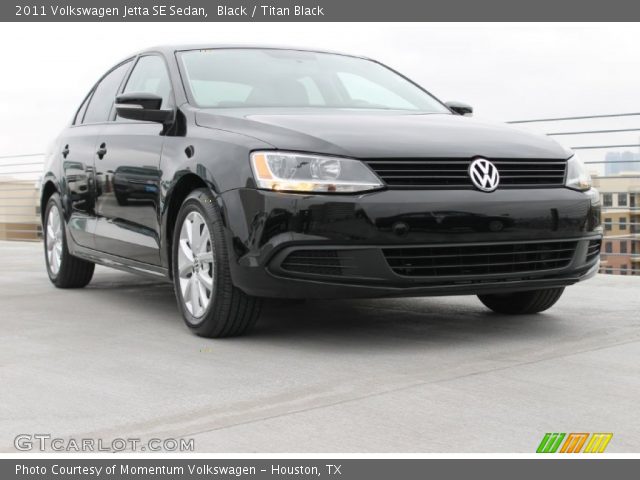 2011 Volkswagen Jetta SE Sedan in Black