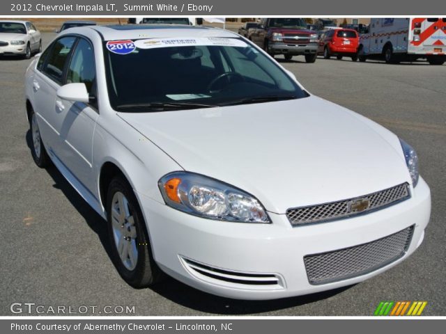 2012 Chevrolet Impala LT in Summit White