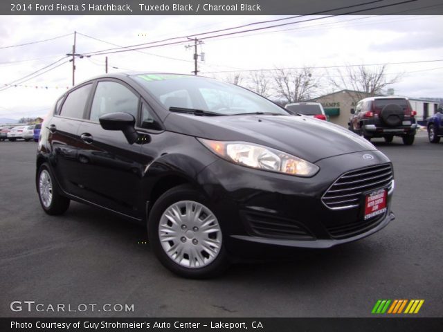 2014 Ford Fiesta S Hatchback in Tuxedo Black