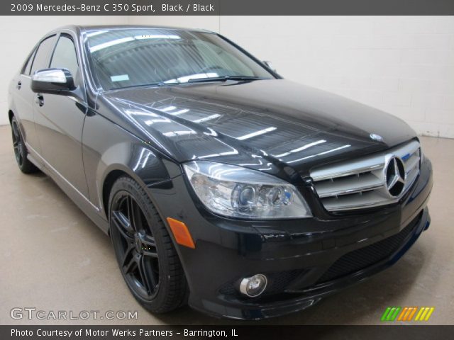 2009 Mercedes-Benz C 350 Sport in Black