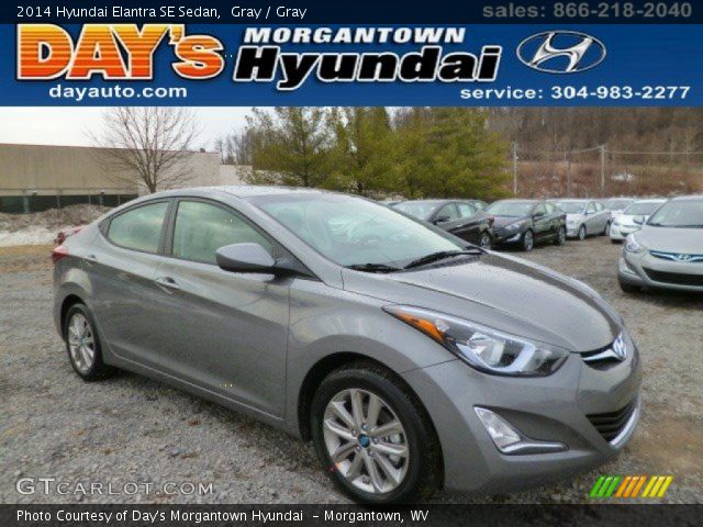 2014 Hyundai Elantra SE Sedan in Gray