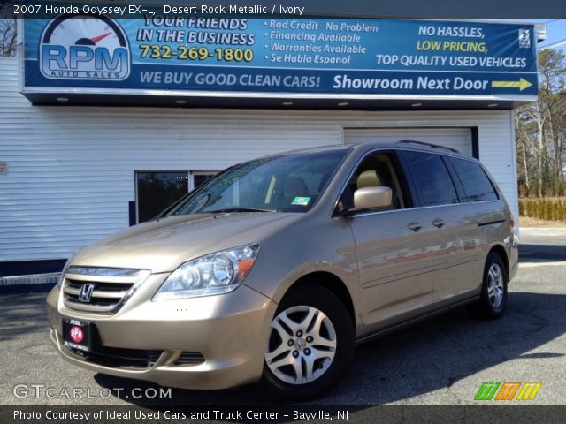 2007 Honda Odyssey EX-L in Desert Rock Metallic