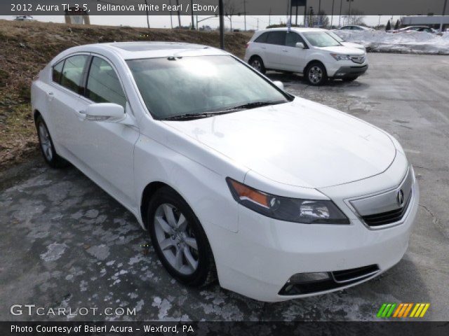 2012 Acura TL 3.5 in Bellanova White Pearl