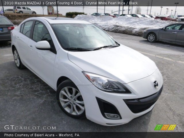 2010 Mazda MAZDA3 s Grand Touring 4 Door in Crystal White Pearl Mica
