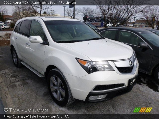 2011 Acura MDX  in Aspen White Pearl