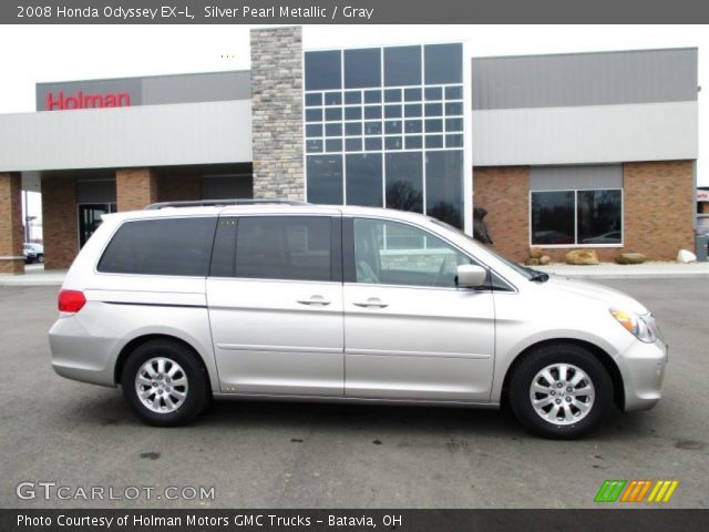 2008 Honda Odyssey EX-L in Silver Pearl Metallic
