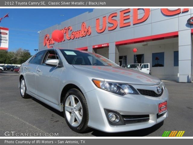 2012 Toyota Camry SE in Classic Silver Metallic