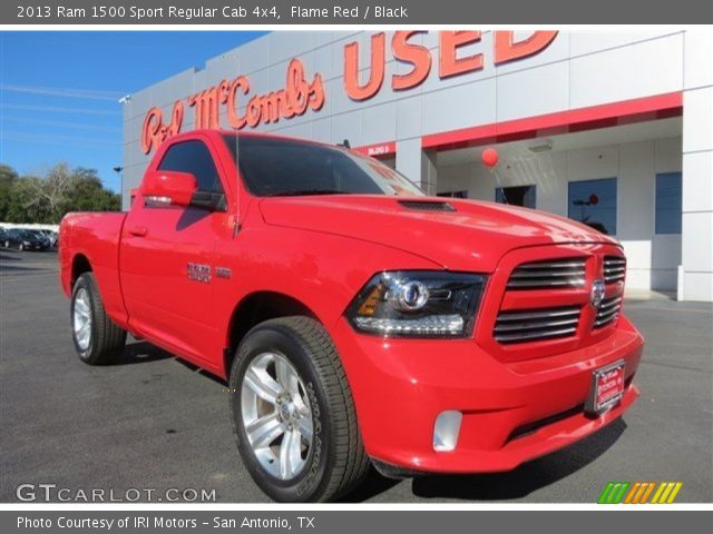 2013 Ram 1500 Sport Regular Cab 4x4 in Flame Red