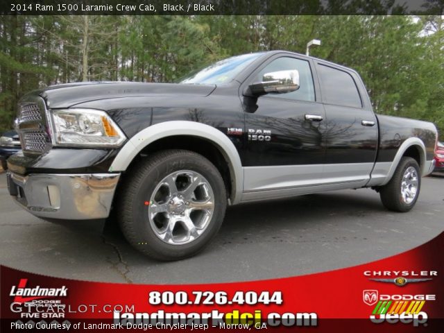 2014 Ram 1500 Laramie Crew Cab in Black