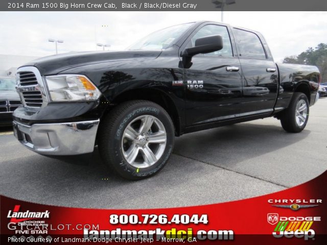 2014 Ram 1500 Big Horn Crew Cab in Black